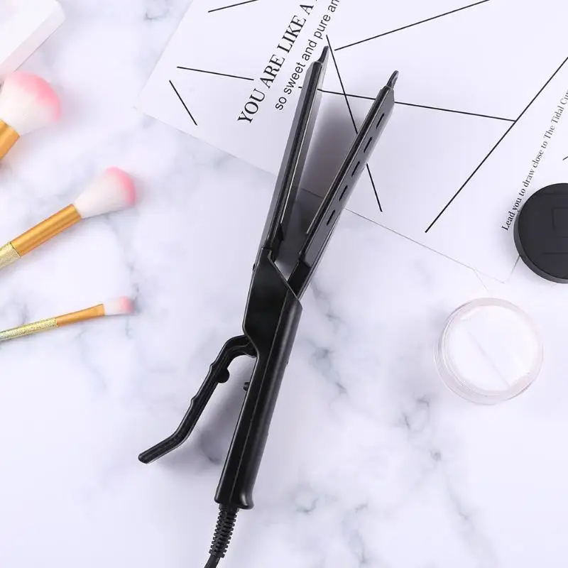 Выпрямитель для волос с четырьмя зубьями быстрый нагрев профессиональный