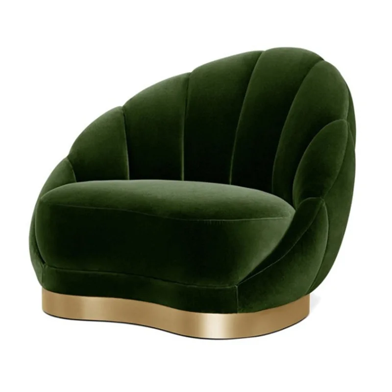 Светильник класса люкс нержавеющая сталь офис зал кожаный диван с тканевой