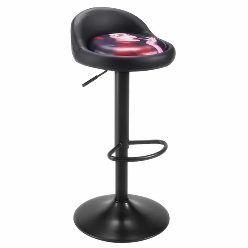 Простой барный стул может быть поднят и опущен вращающаяся стойка модный высокий