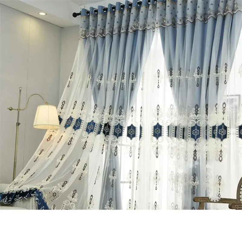 Европейская кухня Детские занавески Короткие Занавески для гостиной