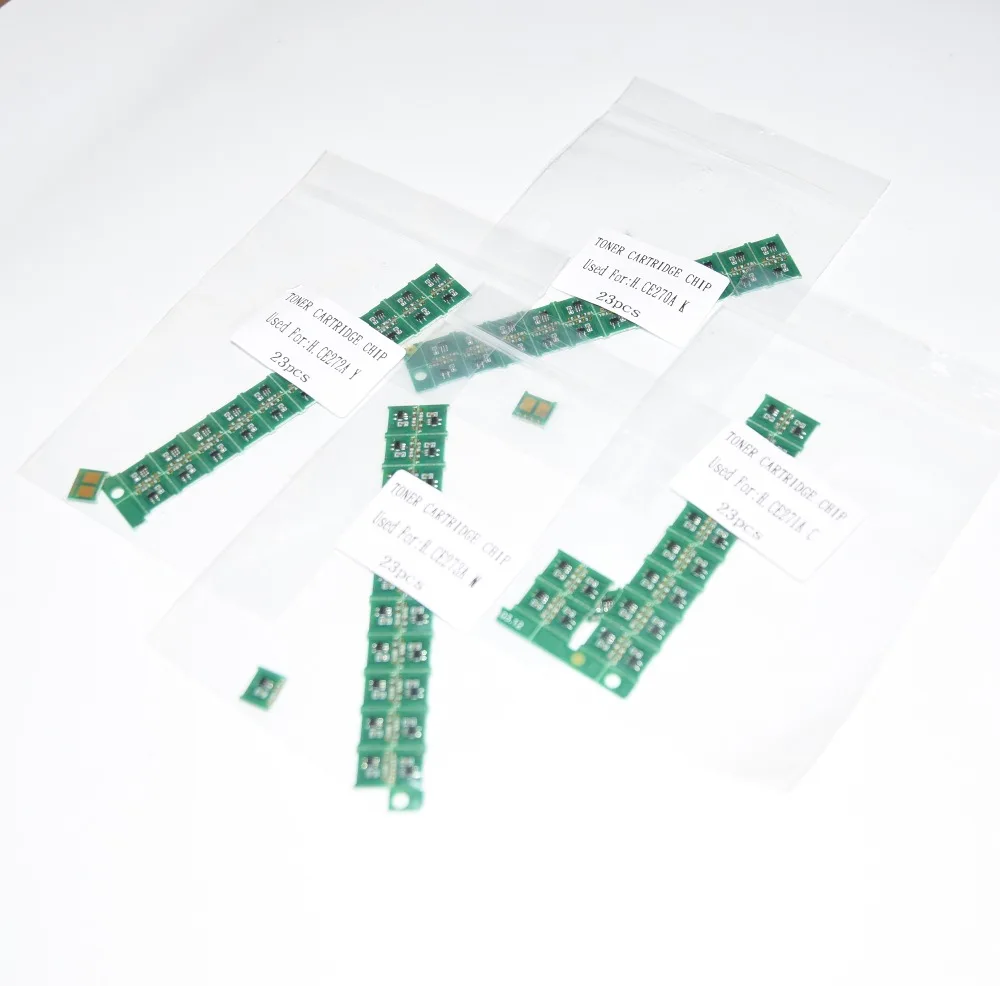 5 комплектов чип для тонера CE270A CE271A CE272A CE273A HP 650A CP5525dn 5525xh M750dn 750xh 5525 барабана |
