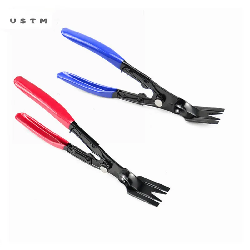 

Best Quallity Car Headlight Repair Installation Tool Trim Clip Removal Pliers Blue/Red for Car Door Panel Dashboard Removal Tool