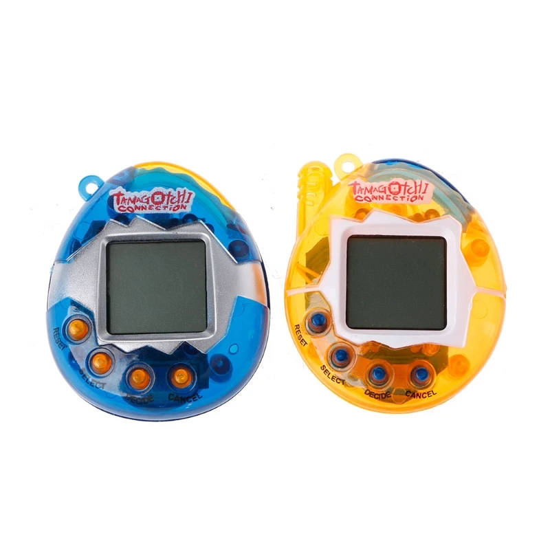 

1 PC LCD Virtual Digital Pet Handheld Electronic Game Machine Toy With Lanyard