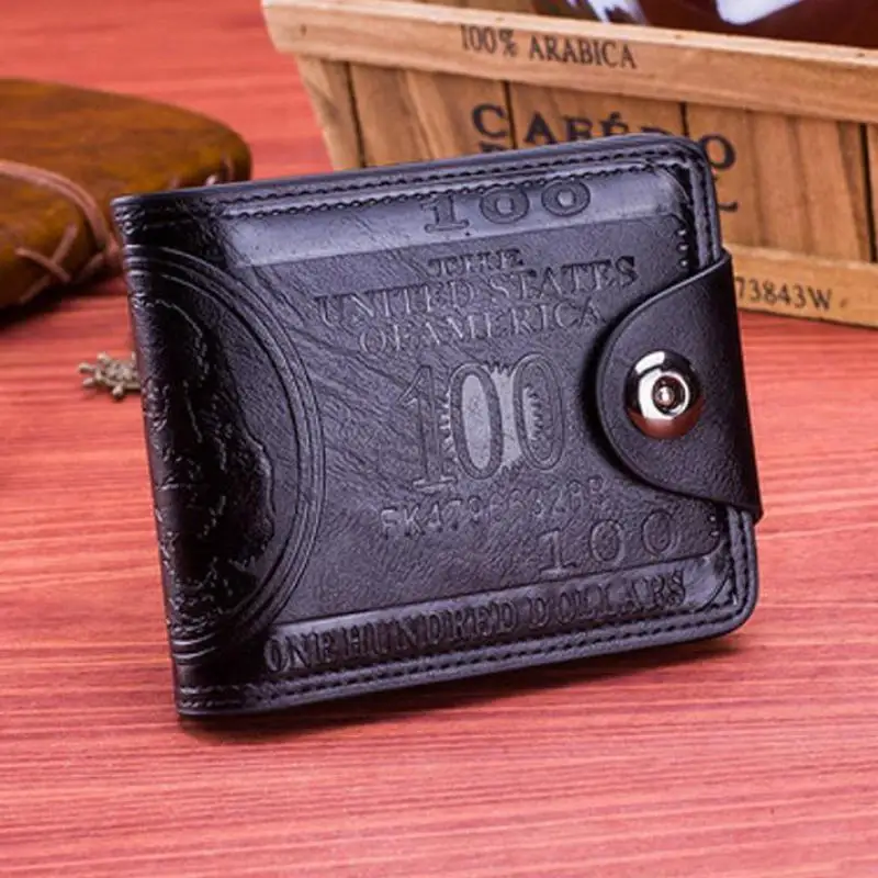 

Men Wallets Vintage Leather Mens Wallets And Purses 2021 New Fashion Slim Wallet Purses For Men
