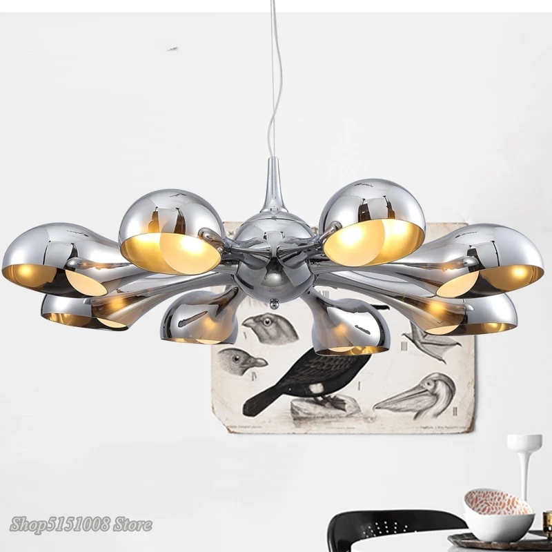 Современная люстра в стиле пост модерн дизайнерские стеклянные подвесные лампы
