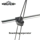 1 шт. стрельба из лука Bowstring разделительный ползунок резиновый лук строка сепаратор шкив для стрелы для блочного Лука стрельба Охота Аксессуары