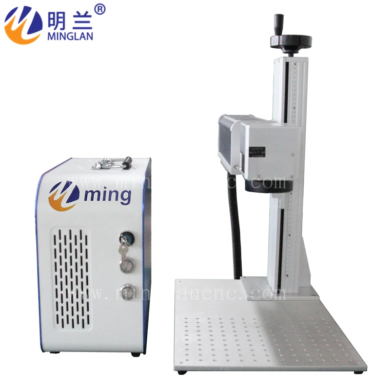 50W separated fiber laser nameplate Marking machine 20w 30w 50w Fiber metal engraving suitable for SS |