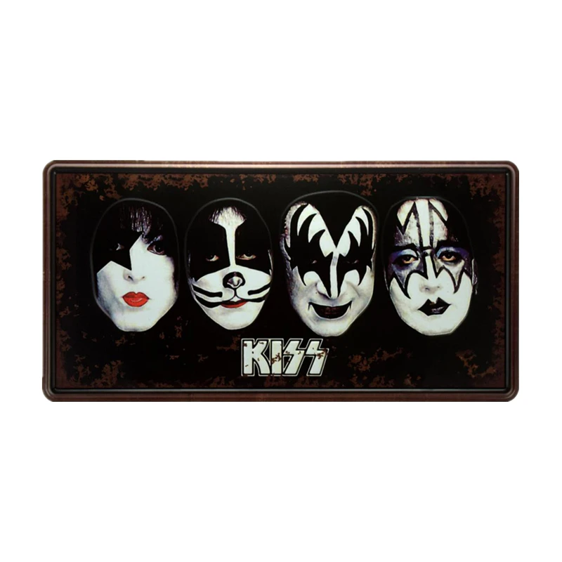 

S41088 # различные размеры забавная самоклеящаяся наклейка для Kiss (Рок Группа) Автомобильная наклейка водонепроницаемые Автомобильные украше...