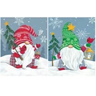 5D Gnome и Cardinal Алмазная с изображением птицы живопись Наборы для взрослых полная Стразы мозаика драгоценный камень Искусство ремесло Домашний Декор стены подарок