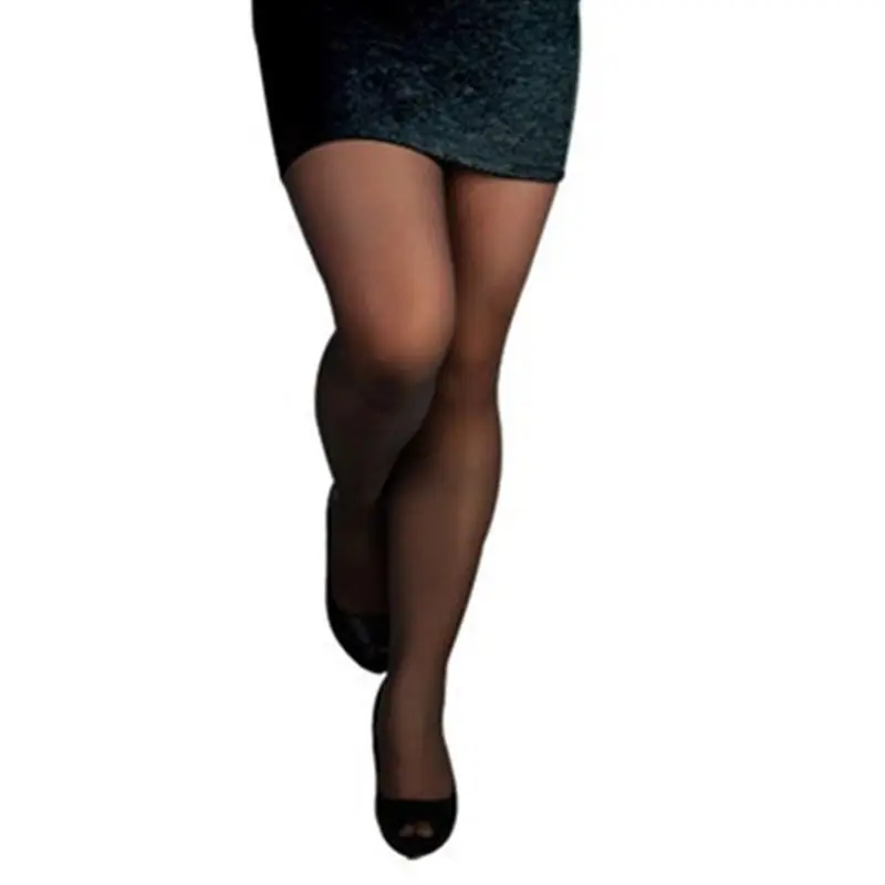 

Women Plus Size 15D High Stretch Pantyhose High Waist Summer Ultra Thin Sheer Tights Stocking Seamless Solid Color Slim