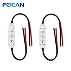 Светодиодный контроллер 2-Pack светодиодный светильник мини-Диммер 12-24 в контроллер для 5050 2835 одноцветный светодиодный светильник