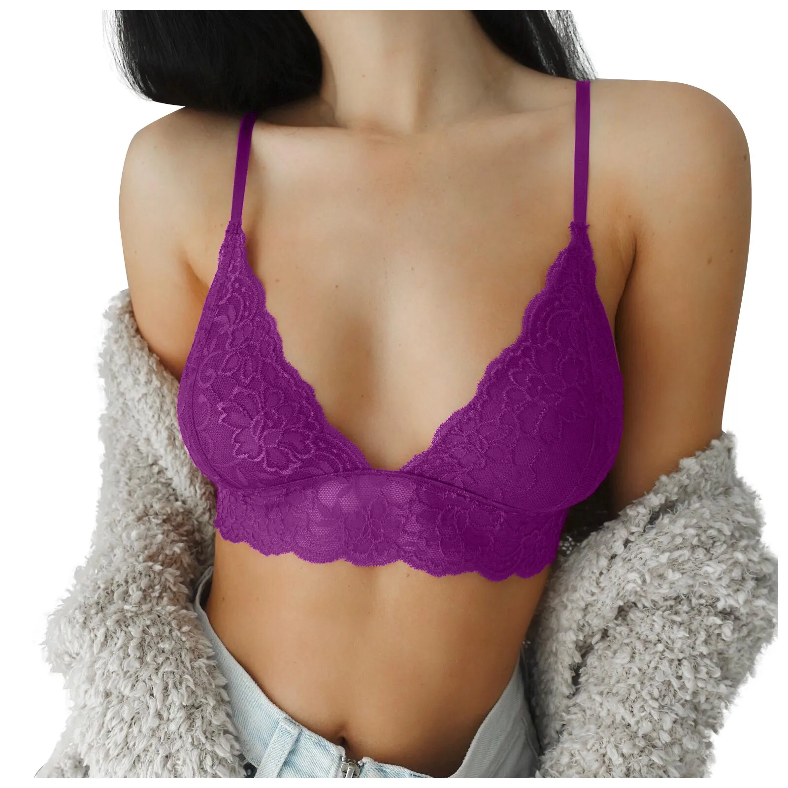

Fashion Sexy Women Lace Bra Sets Seamless Underwear Backless Vest Sexy Lingerie Padded Bralette Female Bra Intimates