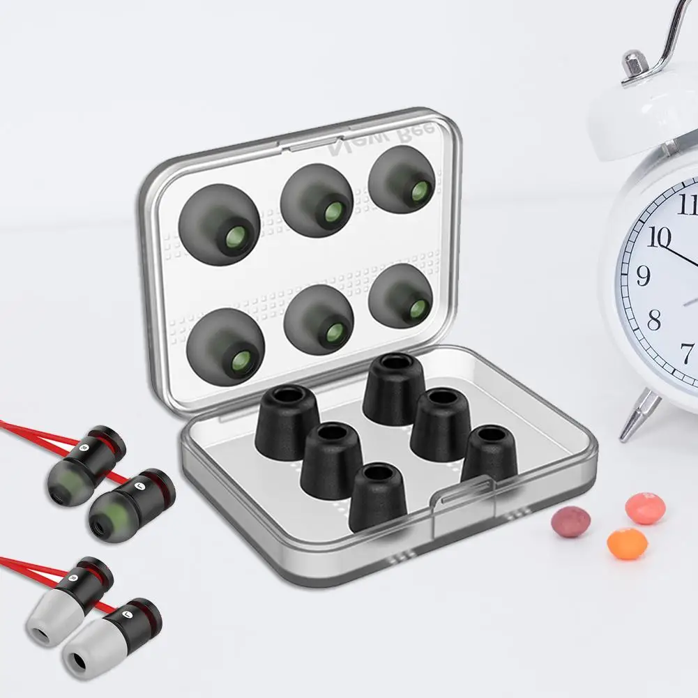 Универсальные шумоизолирующие насадки New Bee из пены с эффектом памяти