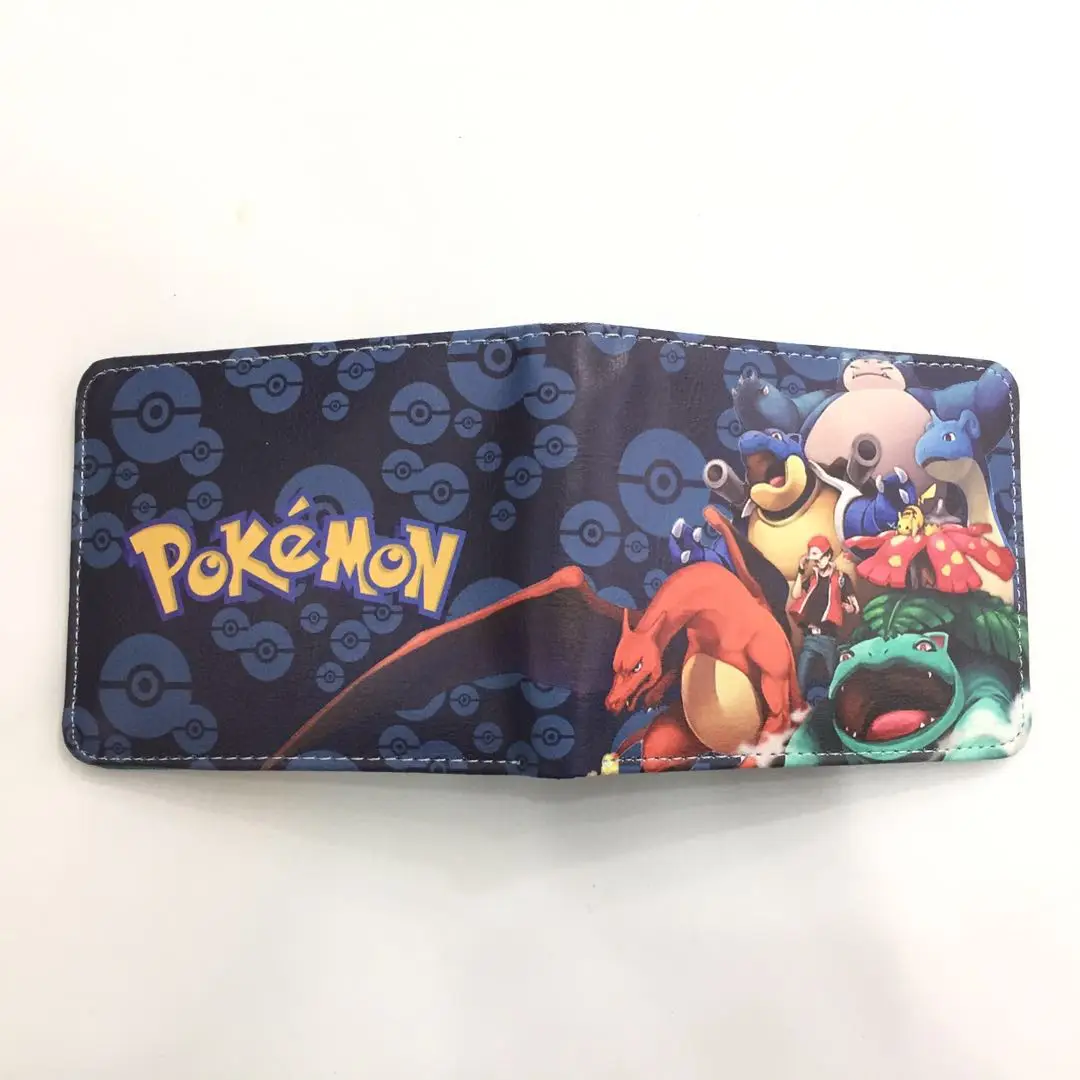 Популярный кошелек из японского аниме с героями мультфильмов милый короткий