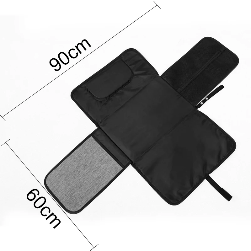 Cambiador de pa&ntilde;ales 3 en 1 para beb&eacute;, bolsa de viaje multifunci&oacute;n, port&aacute;til, plegable y limpia-2