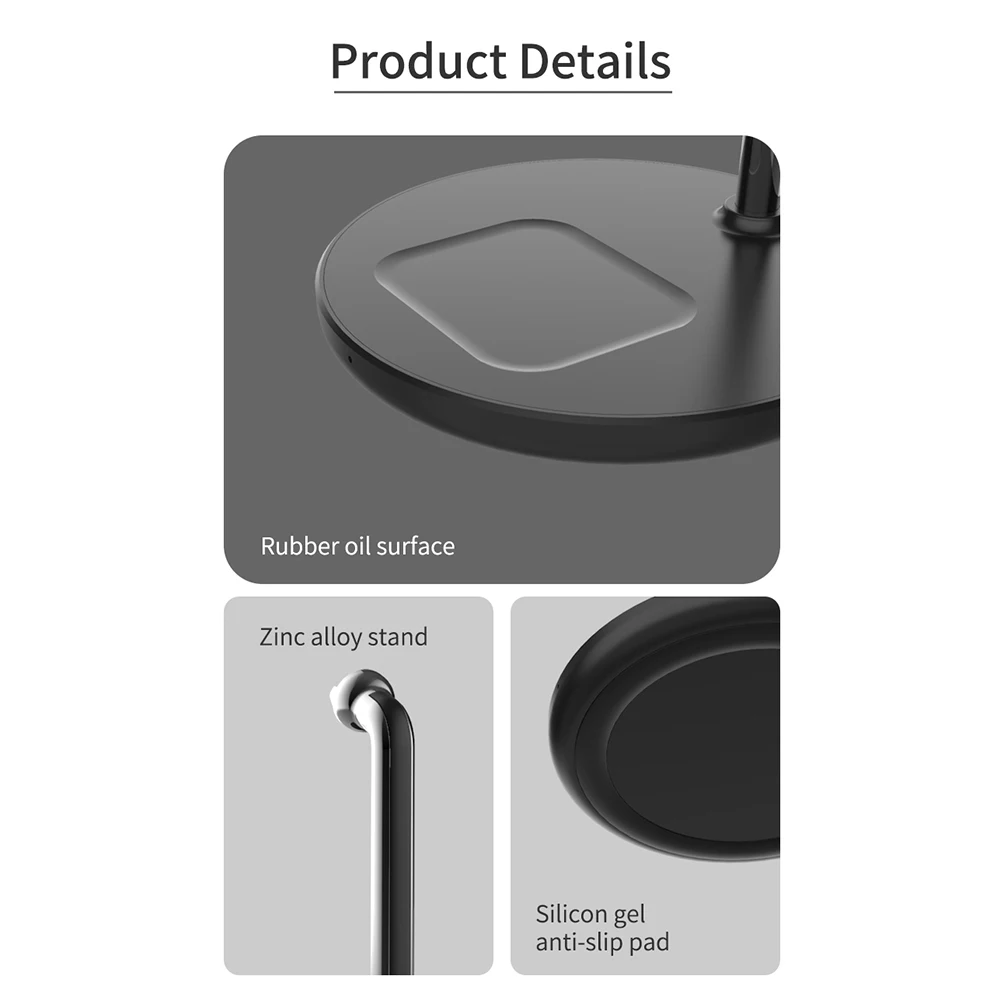 bonola 2 in 1 magnetic wireless charger for iphone 12 pro 11samsung s21 note 15w wireless charger for apple airpodssamsung bud free global shipping
