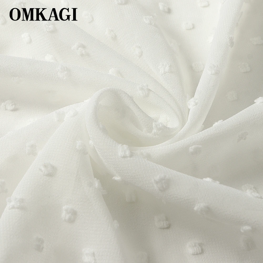 Бикини OMKAGI 2021 Пляжная накидка купальник Женский шифоновый Монокини в стиле бохо