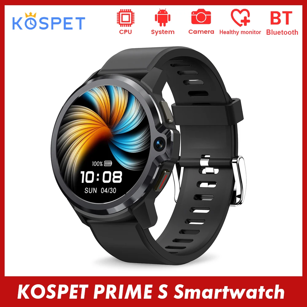 Смарт часы KOSPET PRIME S экран 1 6 дюйма две камеры|Смарт-часы| |