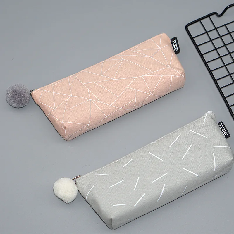 Пенал для студентов Канцелярский мешок сумка офиса органайзер хранения монет