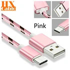 Кабель USB Type C для Samsung S10 Note 9 8, кабель для galaxy A20, A40, A50, A70, USB кабель 2.4A, мобильный телефон, кабели для зарядки