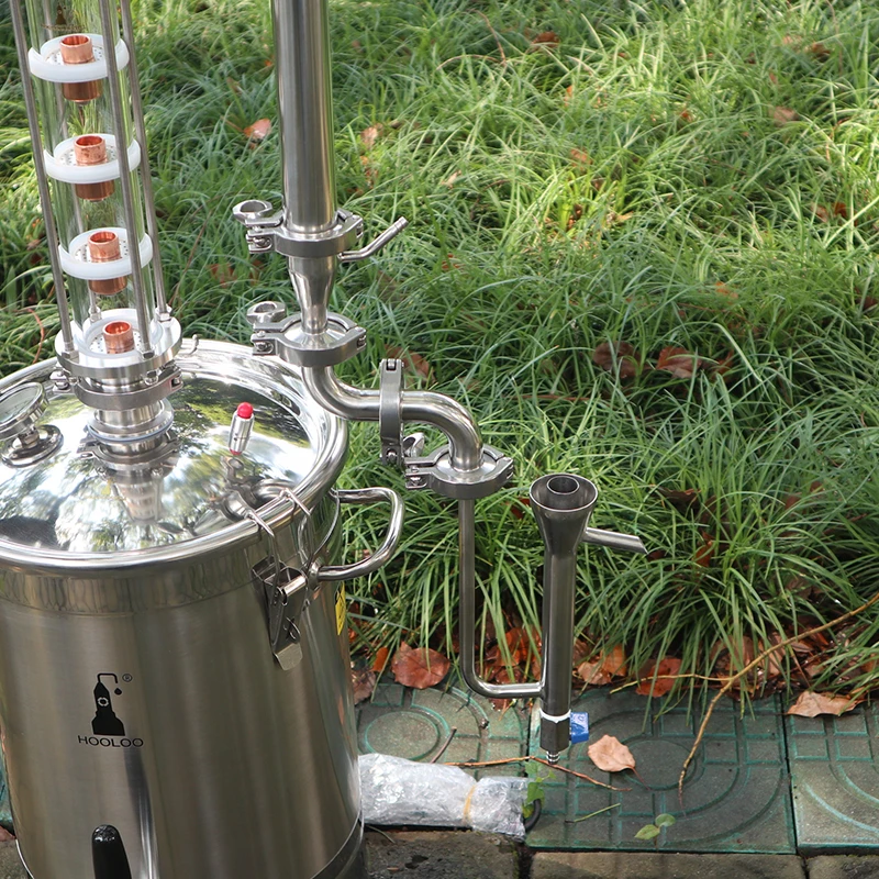 HOOLOO CT30sP Нержавеющая сталь бытовой заваренный дистиллятор высокой эффективности