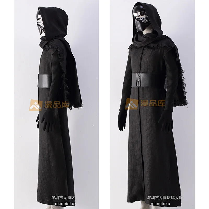 Звездные Войны Кайло Рен косплей костюм Куртка Пуловер готический панк Лен