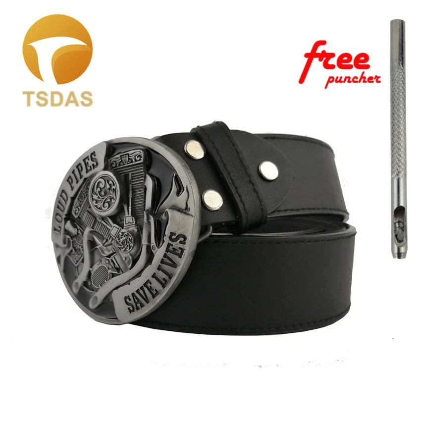 Громкий труб серебряная пряжка для ремня с магическое Оловянное ожерелье