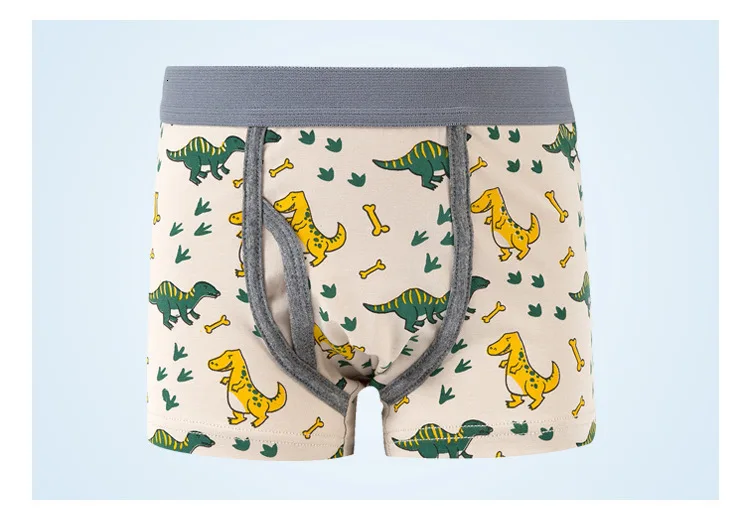5pcs/lot Solid Color Boy Panties Cotton Children Breathable Underwears Boxer Panties For Boys Kids underwear Shorts Pants New