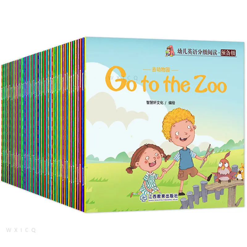 

60 книга/комплекты Для детей обучения английские слова картина чтения книги для детей история предназначены для чтения предварительно к обу...