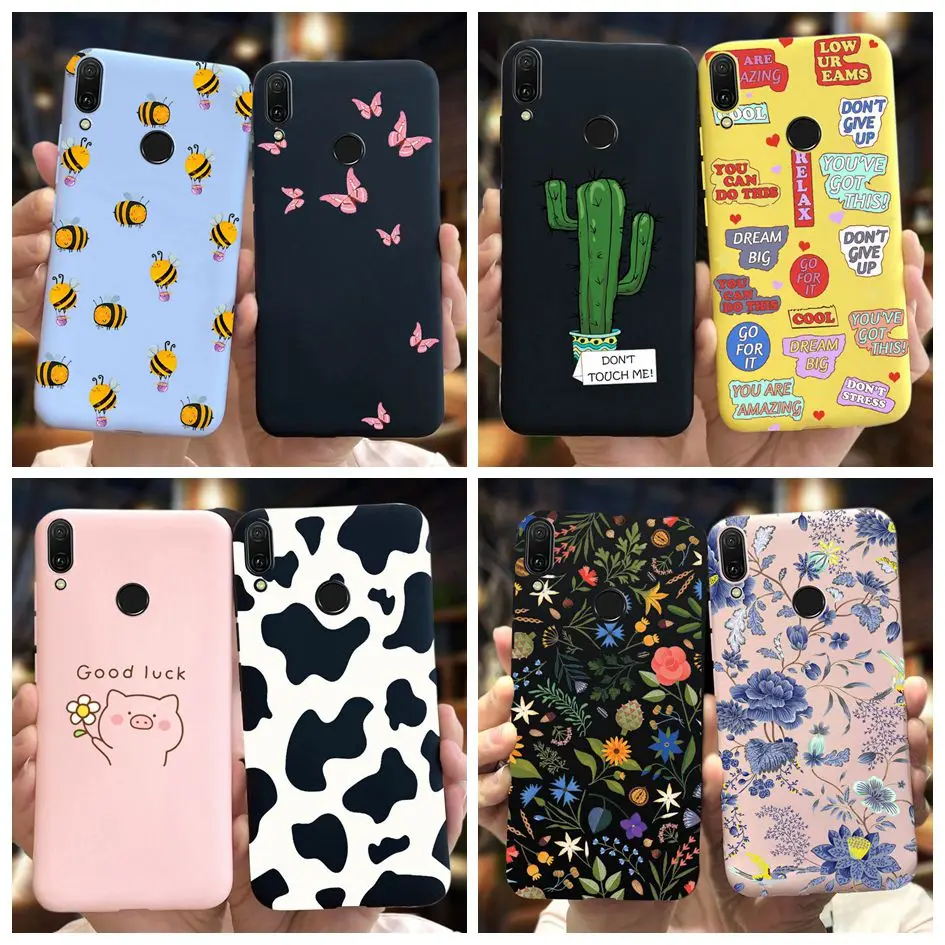 Чехол для Huawei Y9s, чехол для Huawei Y9 2019, чехол для телефона с милым рисунком для Huawei Y9s, Y9 s, Y 9 s, мягкий чехол для смартфона
