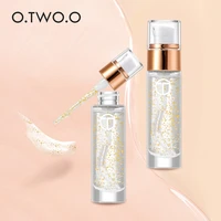 o two o makeup base face primer gel invisible pore light oil free makeup finish no creases not cakey foundation primer cosmetic