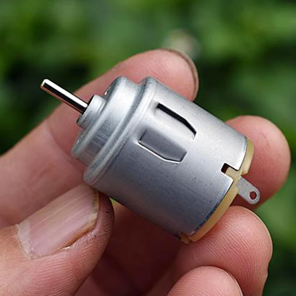 2 шт. Стандартный круглый RE 140 Электрический мини мотор 3 7 V 17000 об/мин высокого
