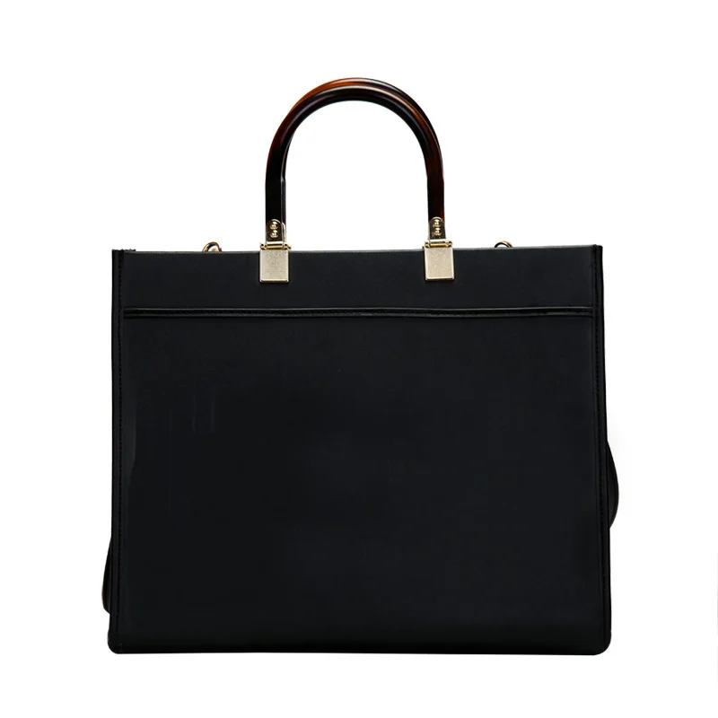 

2021 Fashion Exquisite Shopping Bag Retro Casual Women Totes Shoulder Bags Female Leather Solid Color Chain Handbag For Women