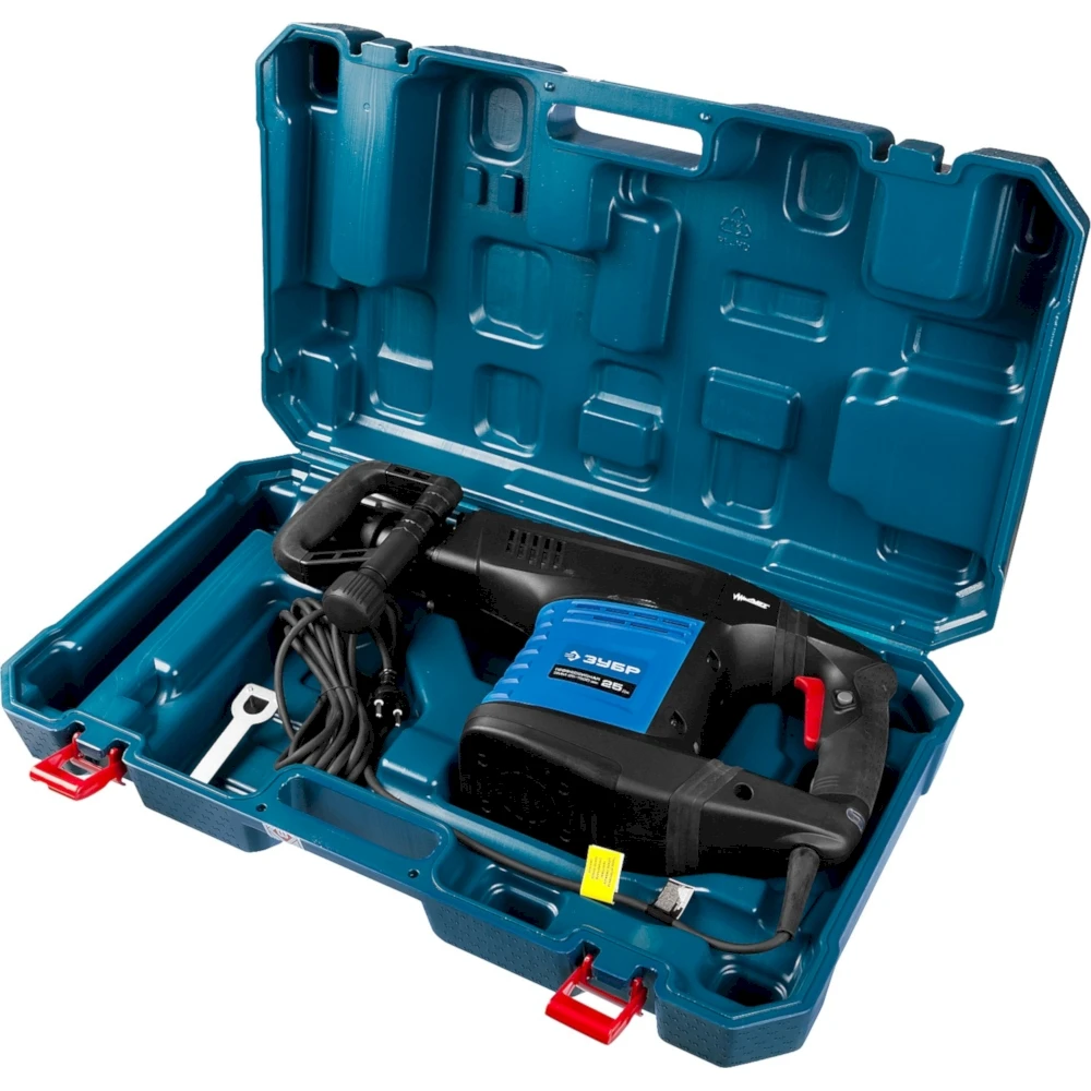 Электрический отбойный молоток ЗУБР Профессионал 1250 Вт 25 Дж ЗММ-25-1500 ЭВК |