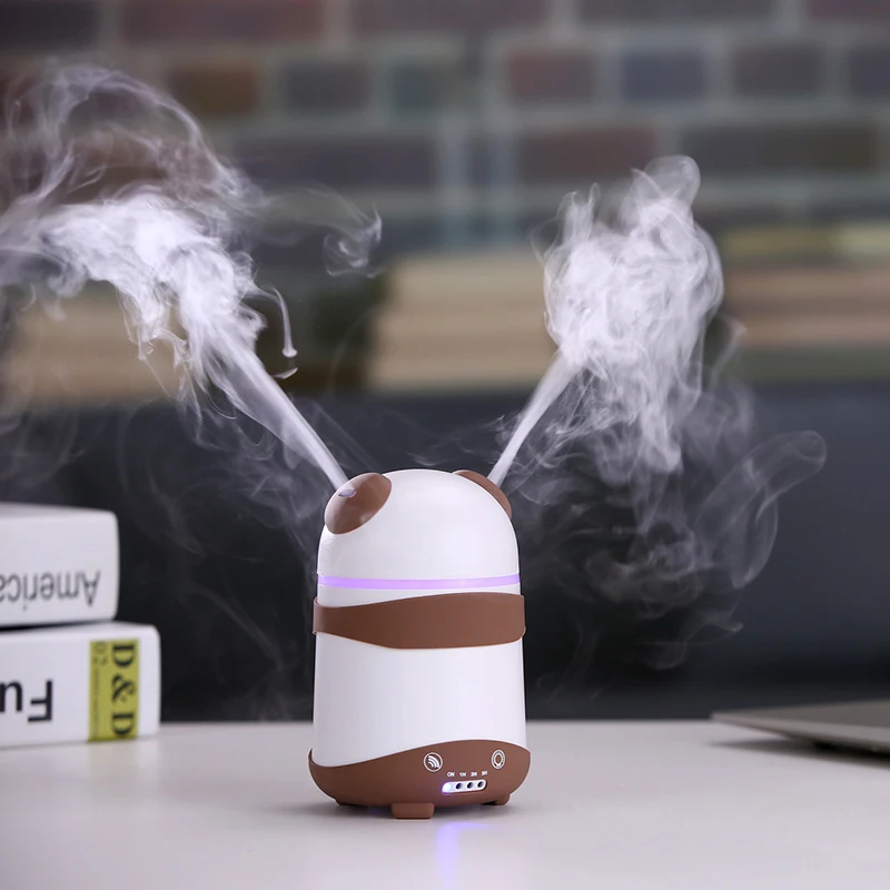 Kbaybo 150 мл мультяшная панда Арома эфирные масла диффузор с 2 тумана выход