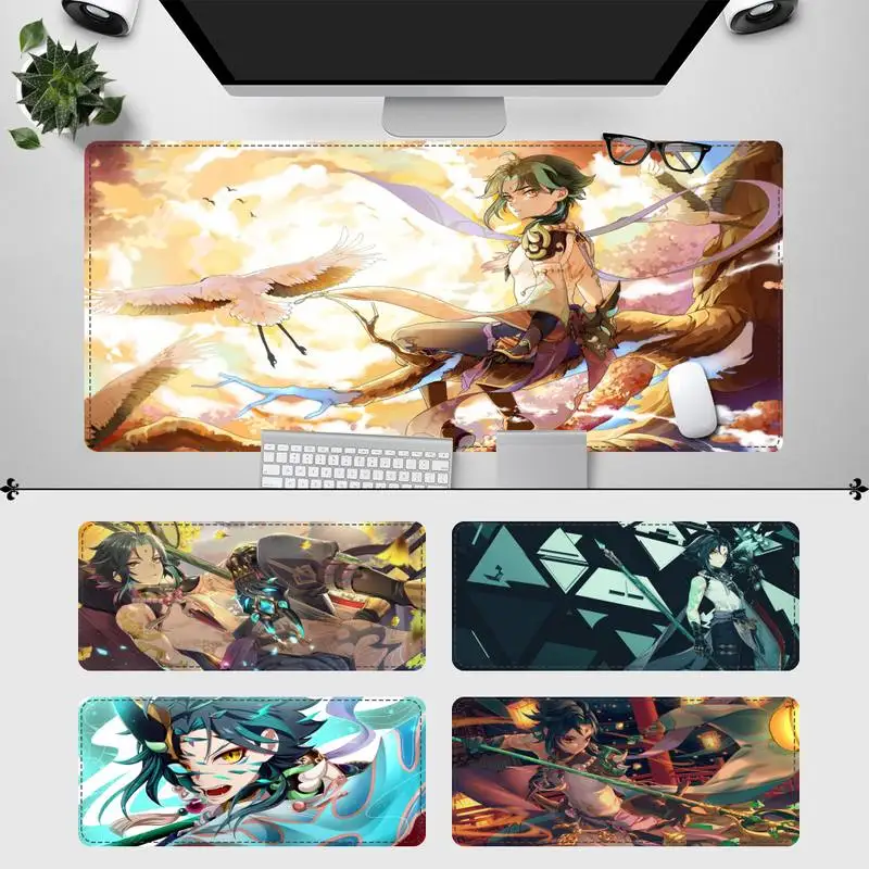 

Personalized Xiao genshin impact Gaming Mouse Pad PC Laptop Gamer Mousepad Anime Antislip Mat Keyboard Desk Mat For Overwatch