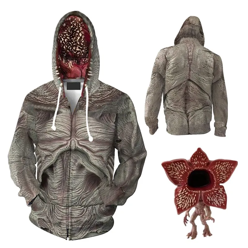 Костюм Demogorgon на Хэллоуин для детей страшная крепость страшный человек Ед