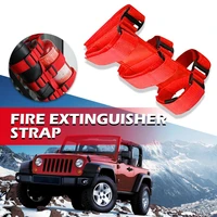 vodool fire extinguisher holder adjustable extinguisher mount strap for jeep wrangler tj jk jl 1997 car interior products