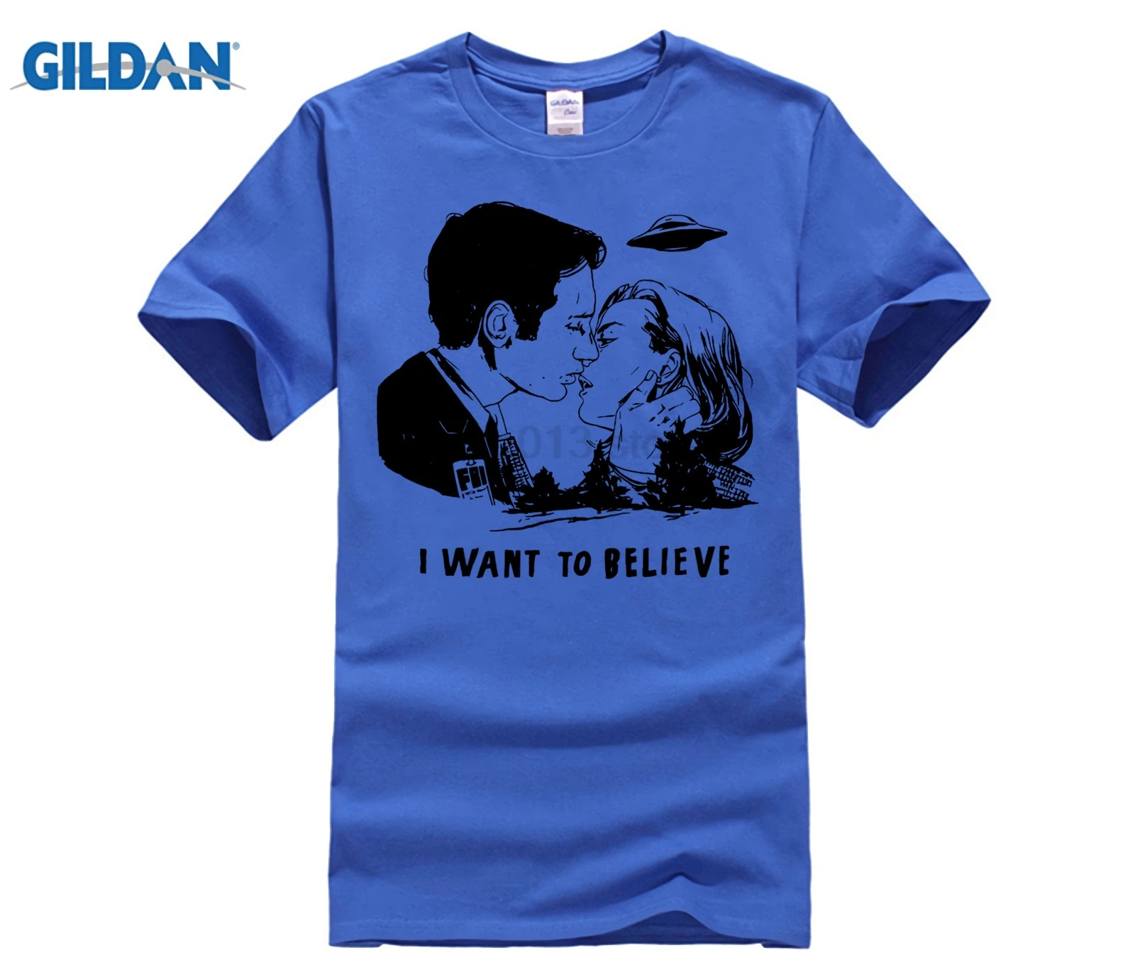 X-FILES футболка мужская мода Mulder &amp Scully я хочу поверить Футболка хлопковая хип хоп