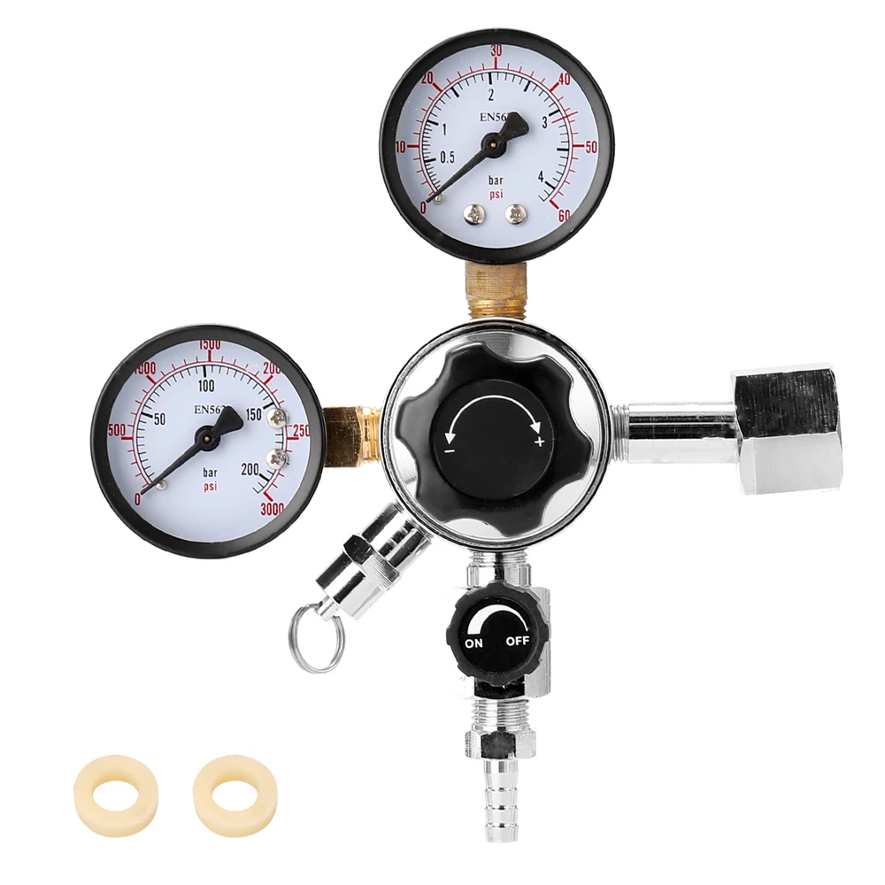 Регулятор давления CO2 для пива рельефные клапаны 0 3000 PSI резервуар
