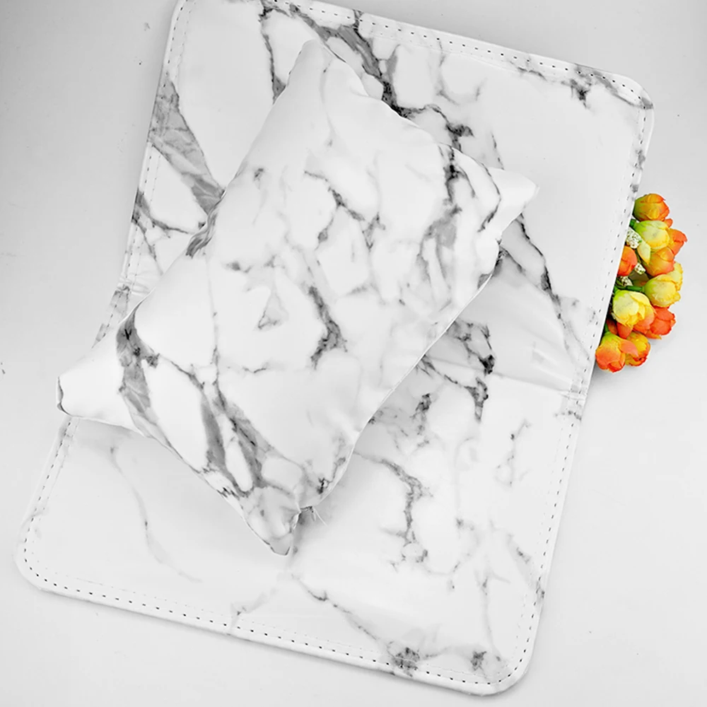 

Nail Hand Pillow Cushion And Pad Professional Hand Cushion Holder PU Leather Sponge Arm Rest Holder Nail Art Accessories