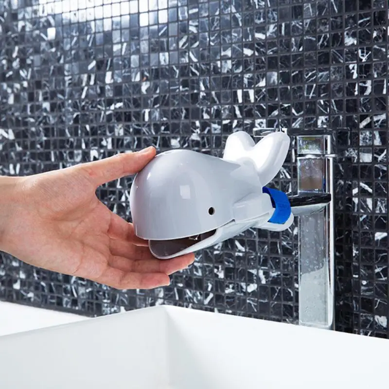 Новый детский кран удлинитель с милым мультяшным рисунком защита от брызг