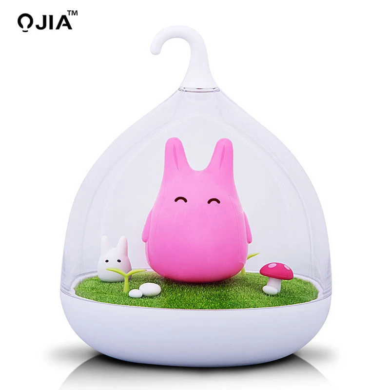 Ночник Asign в стиле Totoro USB портативный светодиодный ночник лампа подарок сенсорный