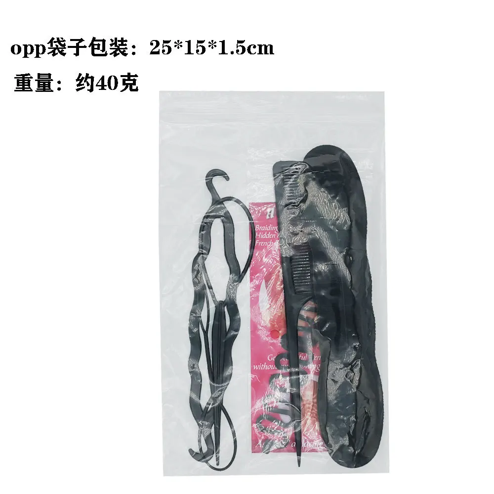 

6 Braiding Tools In One Package Waves Braider Tool Donut Bun Curler Maker Ring Twist Tool Fashion Topsy Tail Hair Magic Tools