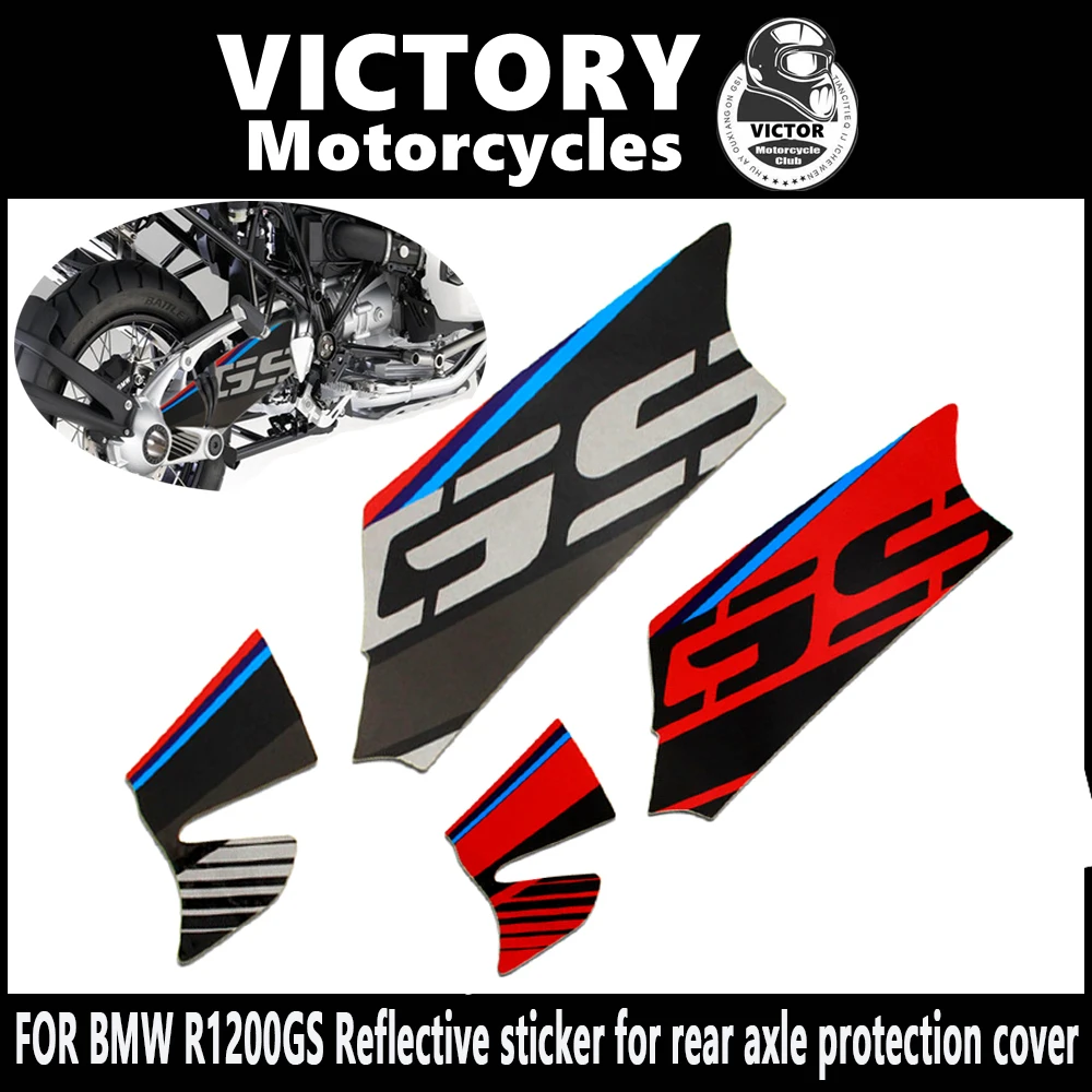 

Motorcycle Accessories Suitable For BMW R1200GS Spoke Wheel Inner Decals Reflective Waterproof Rear Flat Fork Sticker