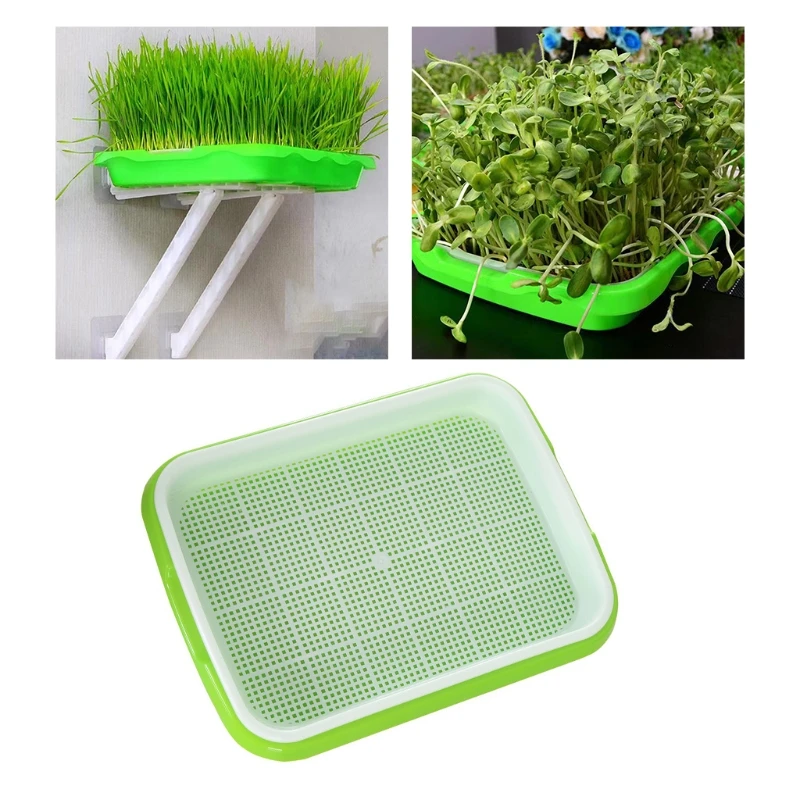 2-х слойный поднос для выращивания семян садовый инструмент прорастания | Дом и