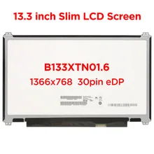 13.3 Laptop LCD Screen B133XTN01.6 HB133WX1-402 M133NWN1 R5 For Lenovo ThinkPad L380 L390 20M5 20M6 20NR 20NS 1366x768 30pin eDP