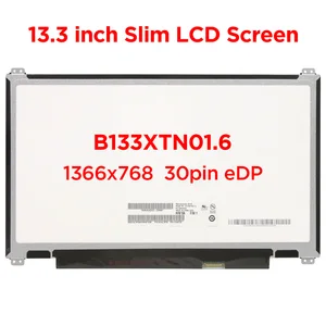 13 3 laptop lcd screen b133xtn01 6 hb133wx1 402 m133nwn1 r5 for lenovo thinkpad l380 l390 20m5 20m6 20nr 20ns 1366x768 30pin edp free global shipping