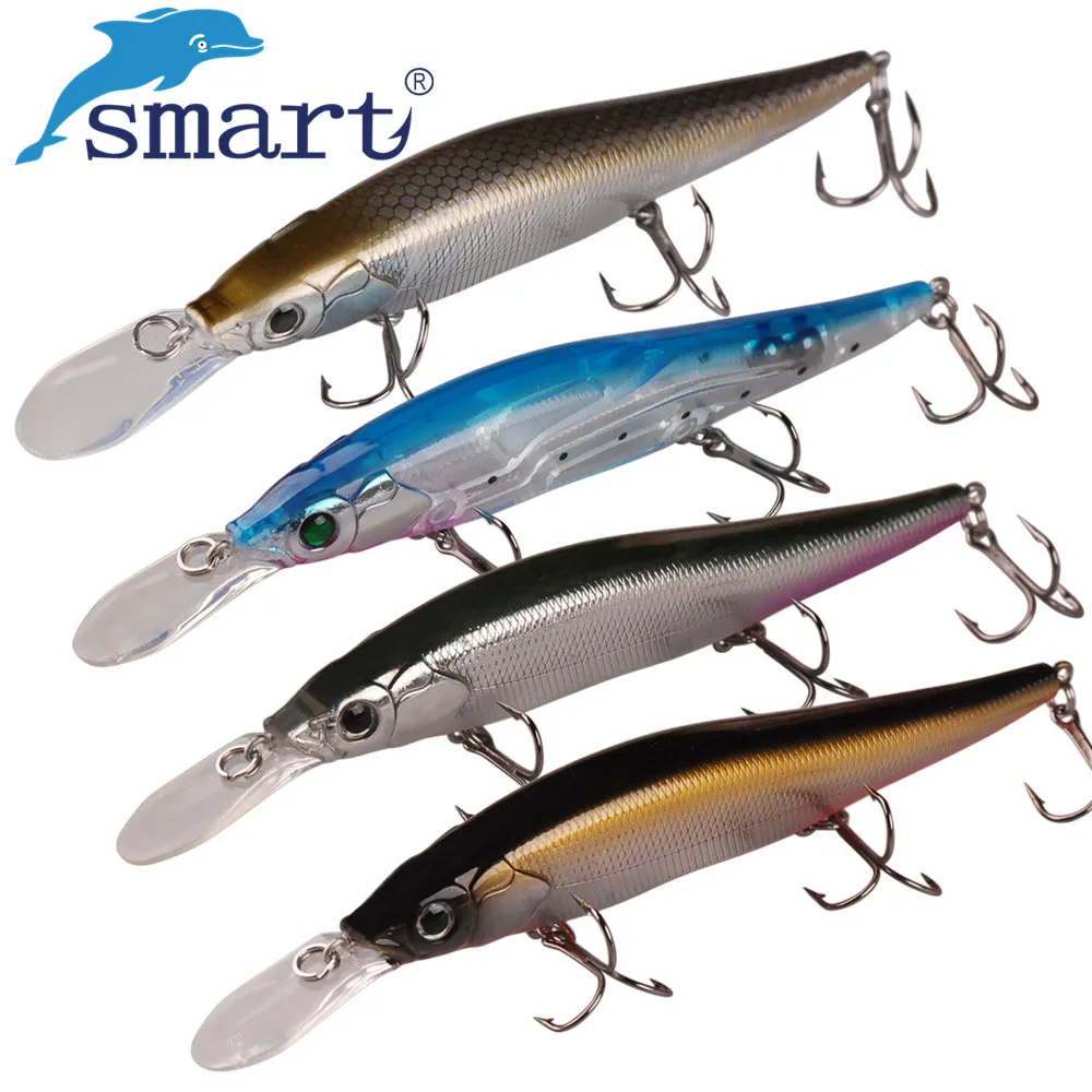 Блесна SMART Fishing Приманка 110 мм 14 4 г плавающая 2 5 м жесткая приманка искусственная