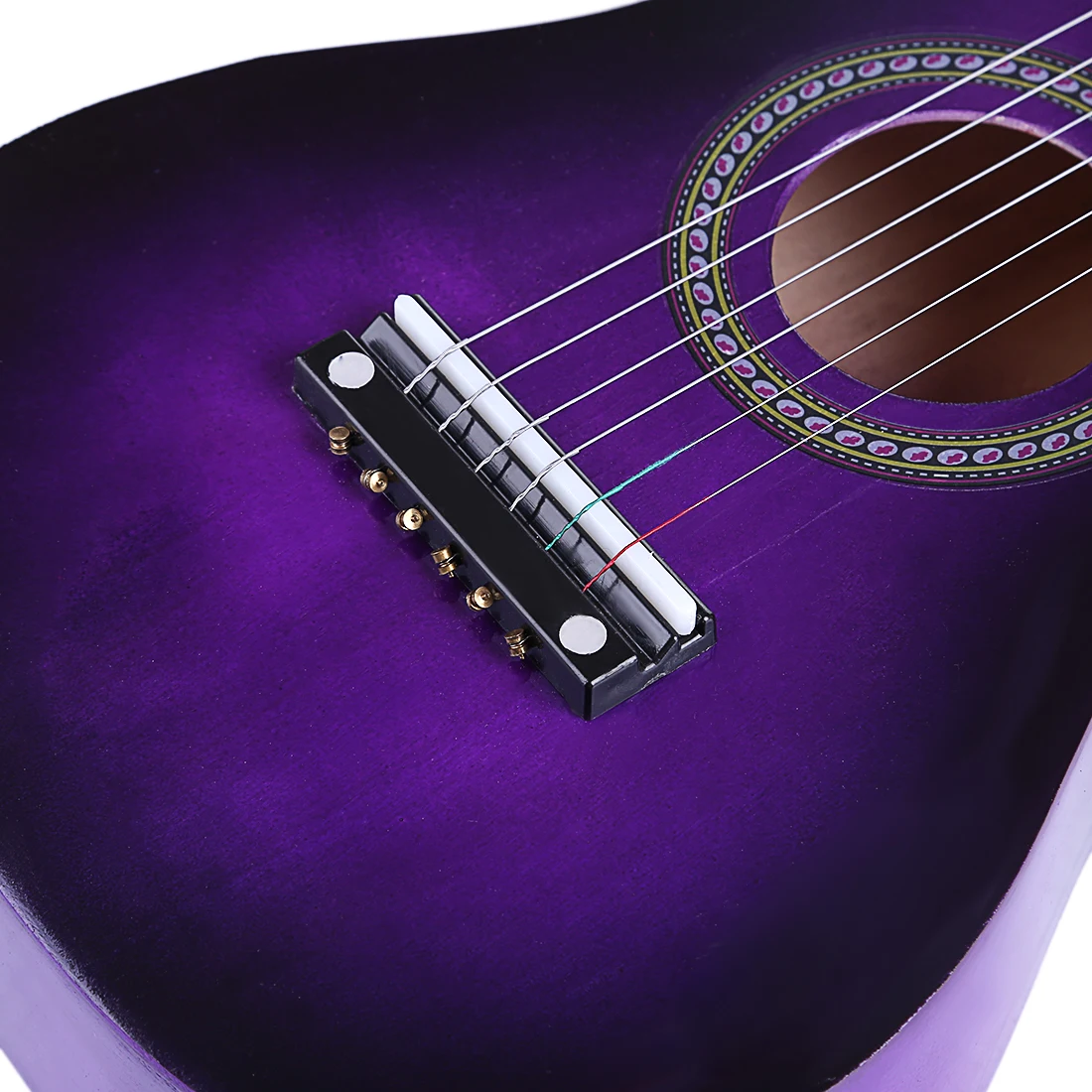 

Children Wooden 6 Strings Guitar Musical Instrument Toys For Beginner - Purple